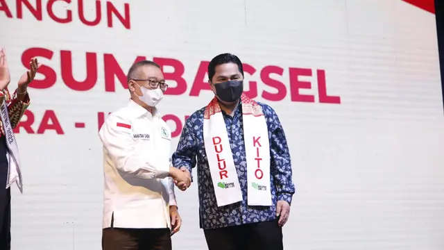 Maspro Sumbagsel Resmi Dibentuk, Ini Pesan Erick Thohir