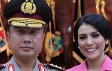 Penghormatan untuk Perwira Tinggi Polri, Satu Komjen Didampingi Sang Istri Mantan Presenter TV