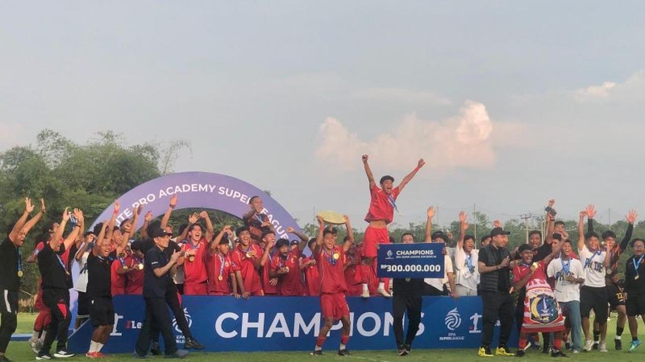 Persija Jakarta U20 Raih Gelar Juara EPA Super League U20 2025/2026