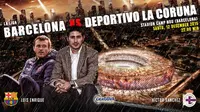 Barcelona vs Deportivo La Coruna (Liputan6.com/Abdillah)