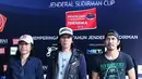 Akan banyak kejutan dalam penampilan Slank di partai final yang mempertemukan Semen Padang dan Mitra Kukar nanti. (Nurwahyunan/Bintang.com)