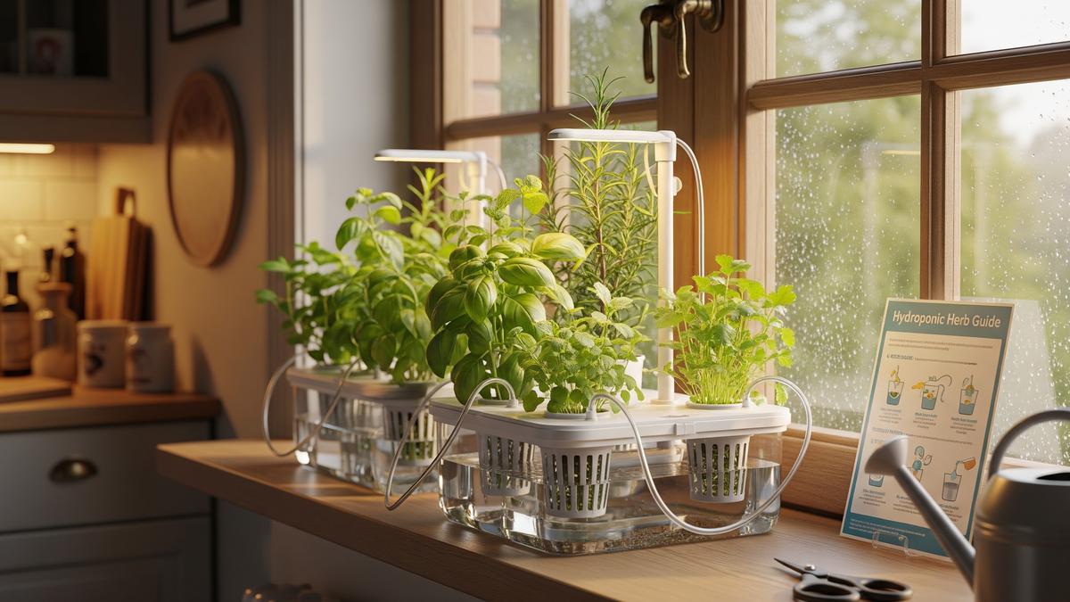 Hidroponik Tanaman Herbal di Jendela Rumah, Panduan Praktis Berkebun untuk Hunian Minimalis