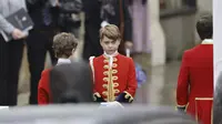 Keterlibatan Pangeran George dalam acara ini sudah diumumkan sejak awal April lalu. (Jamie Lorriman/Pool Photo via AP)
