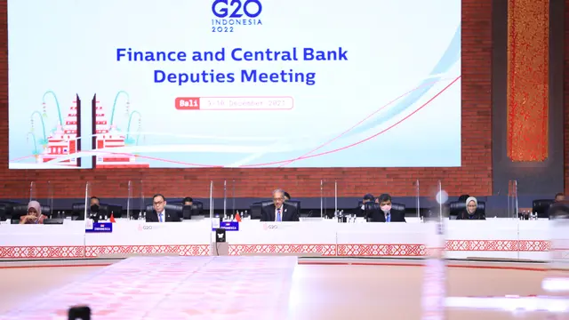 Finance and Central Bank Deputies Meeting (FCBD) menjadi rangkaian acara Forum G20 di Bali