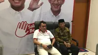 Wakil Ketua Tim Pemenangan Anies-Sandi, Muhammad Taufik, di Jakarta, Minggu (16/4/2017). (Liputan6.com/Muslim AR)