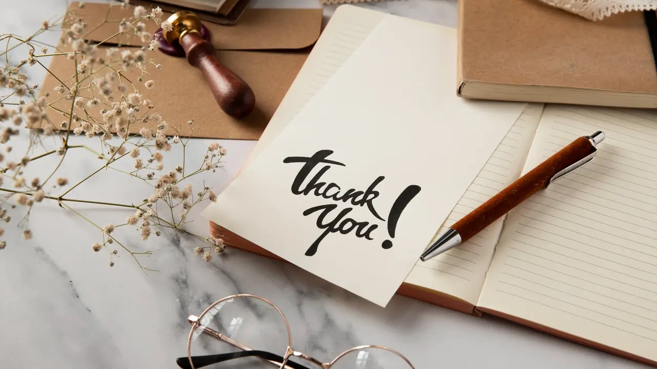 Ilustrasi surat ucapan terima kasih