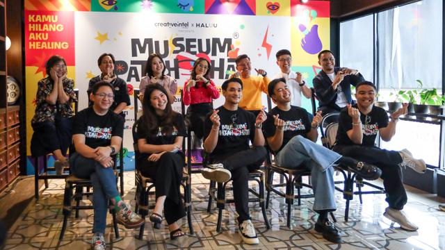 Afgan dan Vidi Aldiano hadir dalam peluncuran Museum Patah Hati