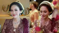 8 Detail Set Perhiasan Red Ruby Maia Estianty saat Akad Nikah El Syifa, Kilau Merahnya Memukau