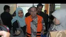 Tafsir Nurchamid usai menjalani sidang di Pengadilan Tipikor, Jakarta Selatan, Rabu (20/8/14) (Liputan6.com/Herman Zakharia)