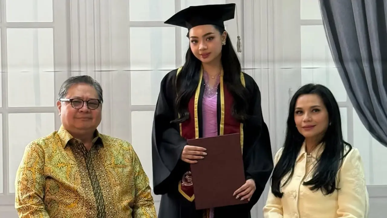 Pesona Anggun Putri Airlangga Hartanto dan Yanti Airlangga. [@yanti.airlangga]