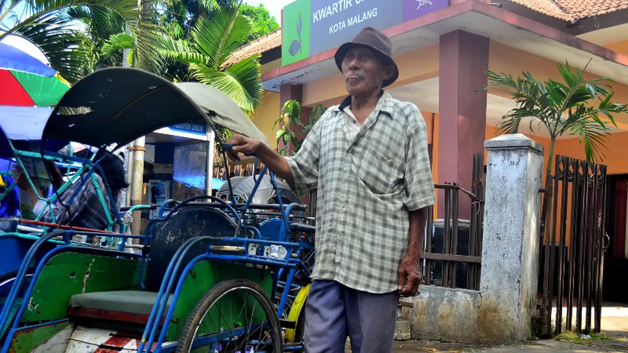 abu penarik becak dan kakek cerdas