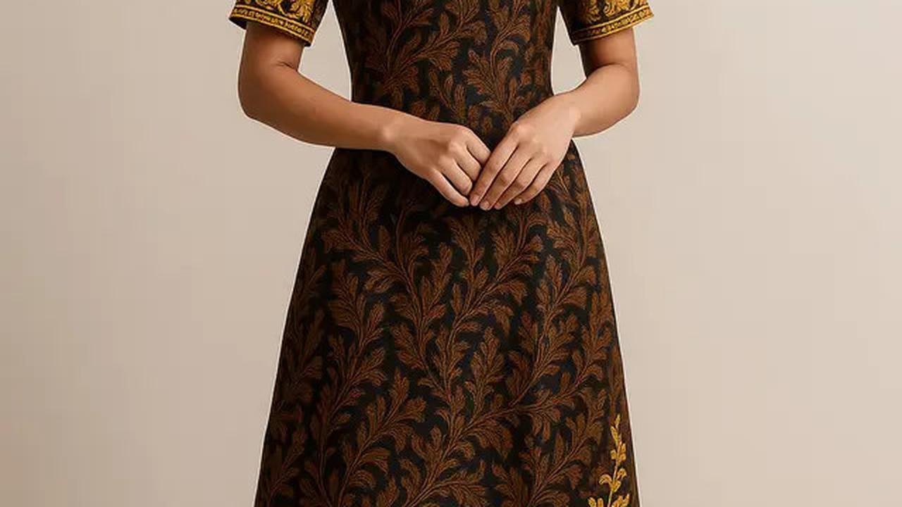 5 Ide Dress Batik Maxi untuk Pengajian Sampai Pesta, Simpel dan Elegan