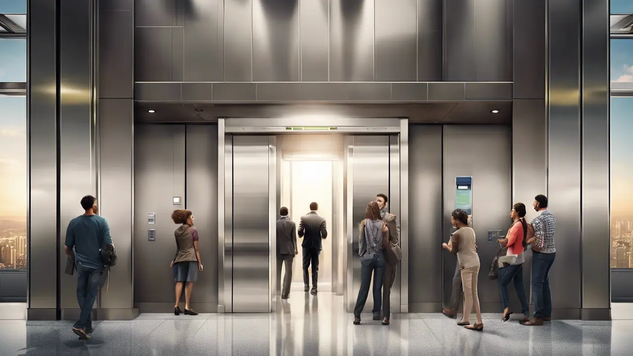 cara naik lift