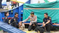 Berkenalan dengan Joany dan Ramber, Duo Anjing Pelacak Pengungkap 106 Kilogram Sabu di Batam