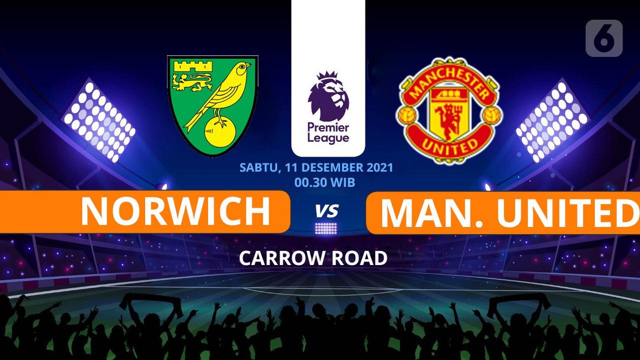 Norwich vs Manchester United - Liga Inggris