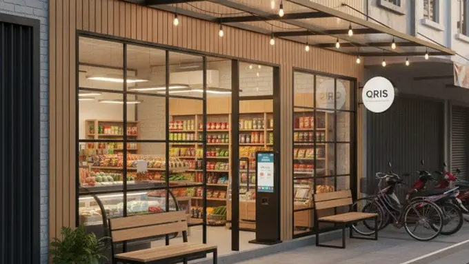 Desain Warung Sembako yang Sejuk (foto: Gemini AI)