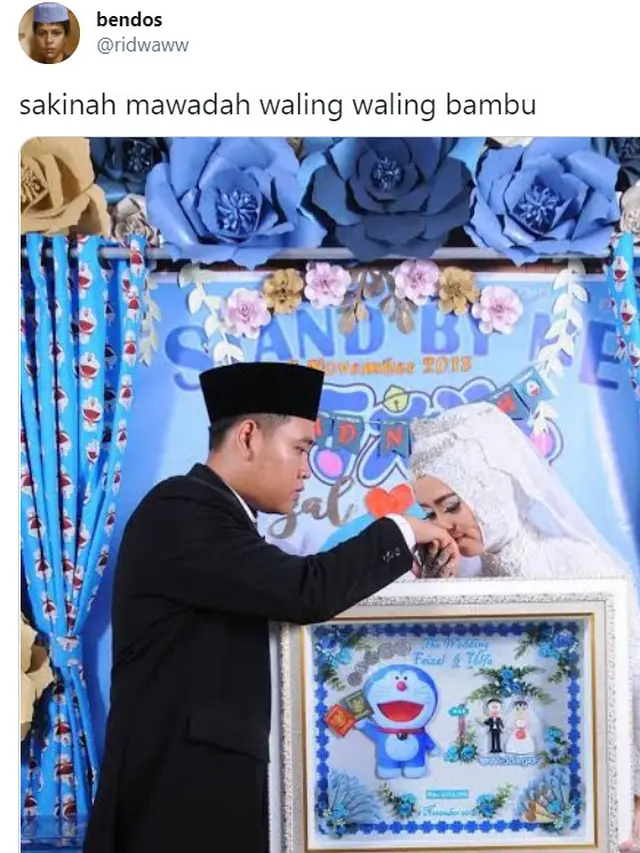 Lucu, 6 Ucapan Sakinah Mawaddah Warahmah untuk Pernikahan Ini Nyeleneh Banget