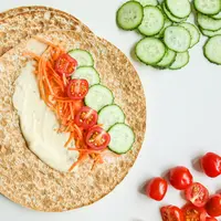Salad chicken wrap menjadi solusi untuk makanan sehat yang praktis (Sumber: Pexels.com)