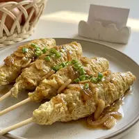 Resep telur gulung saus mentega (AI generated)