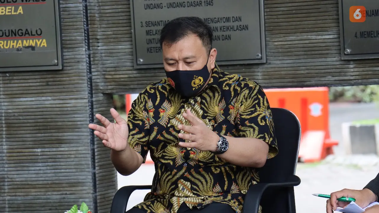 Direktur Reserse Kriminal Umum (Ditreskrimum) Polda Gorontalo, Kombes Pol Deni Okvianto (Arfandi/Liputan6.com)
