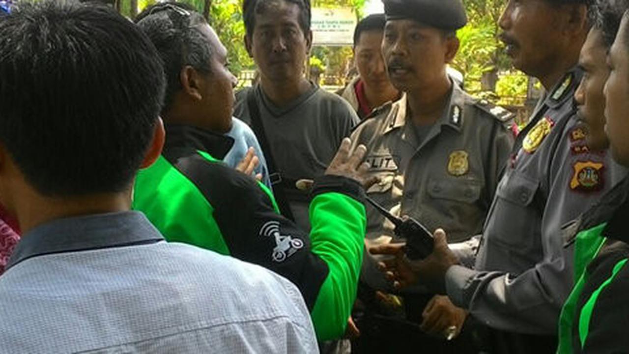 Order masih dibekukan, pengendara GO-JEK Bali lanjut demo ke DPRD