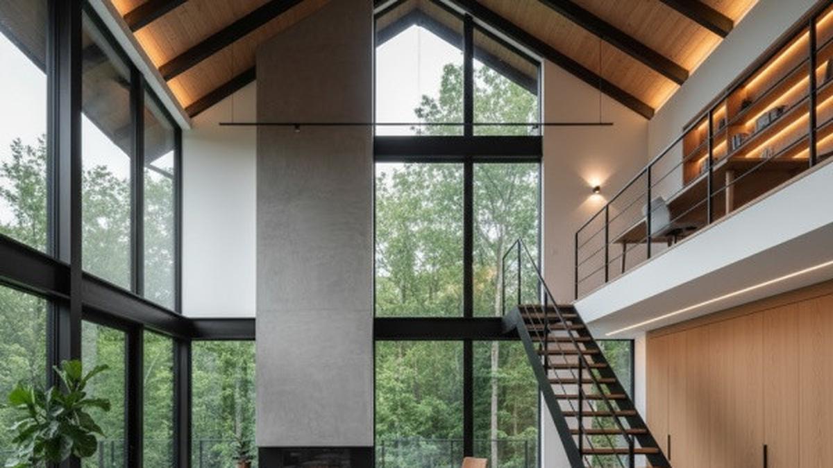 7 Model Rumah Kecil dengan Langit-langit Tinggi atau Bukaan Lebar, Terasa Lebih Lapang dan Modern