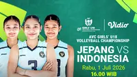 AVC Girls’ U18 Championship - Jepang vs Indonesia: Jalan Menuju Kejuaraan Dunia Hanya di Vidio