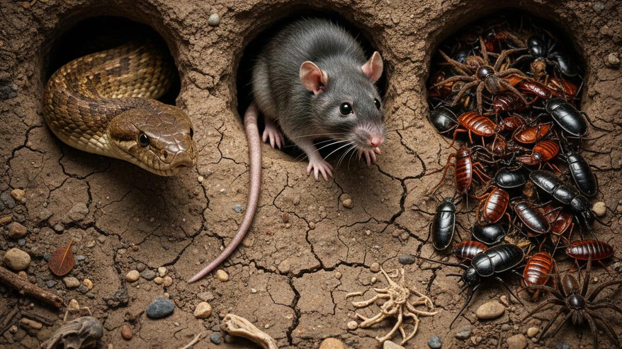 Begini Cara Bedakan Lubang Ular, Tikus, dan Serangga di Kebun Belakang Rumah