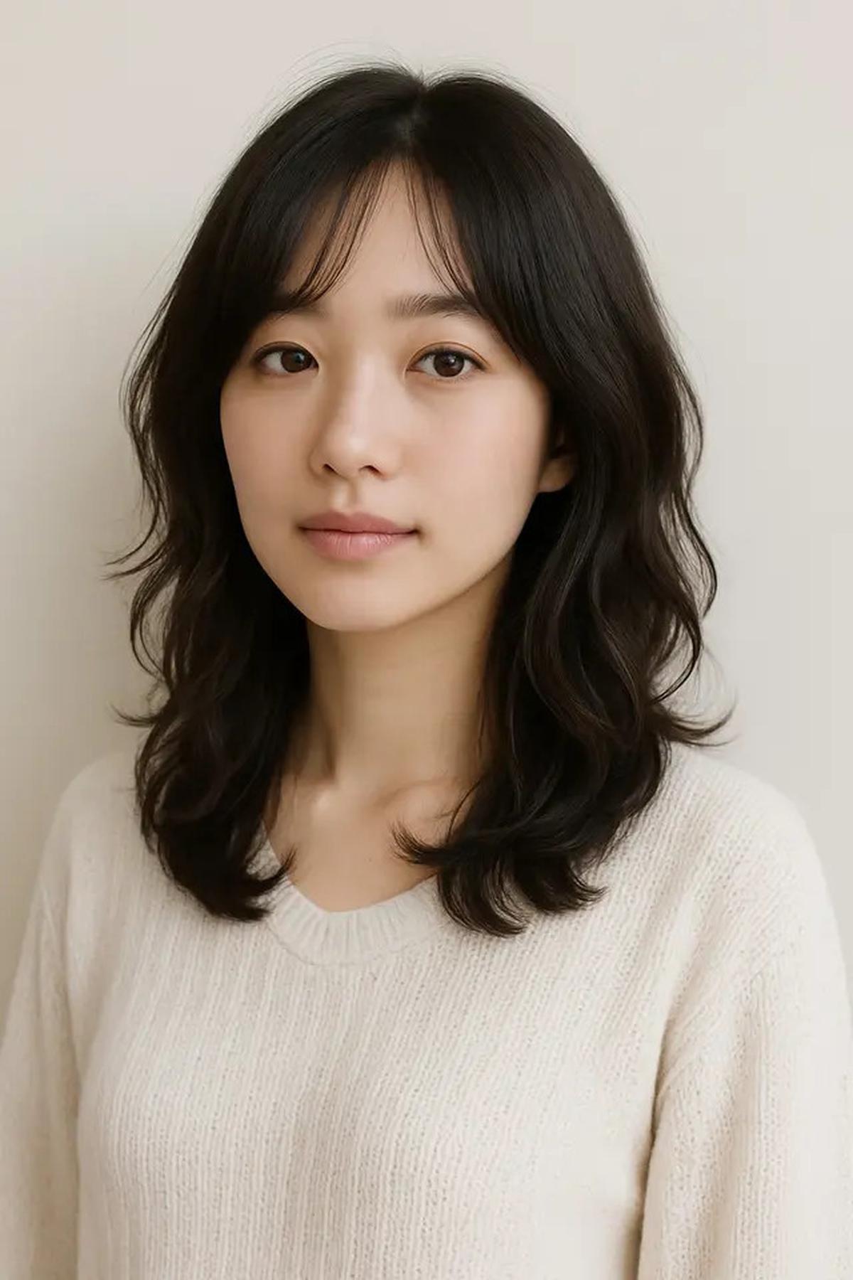 7 Model Rambut Tipis dengan Soft Waves Ala Korea 2025 yang Bikin Volume Natural