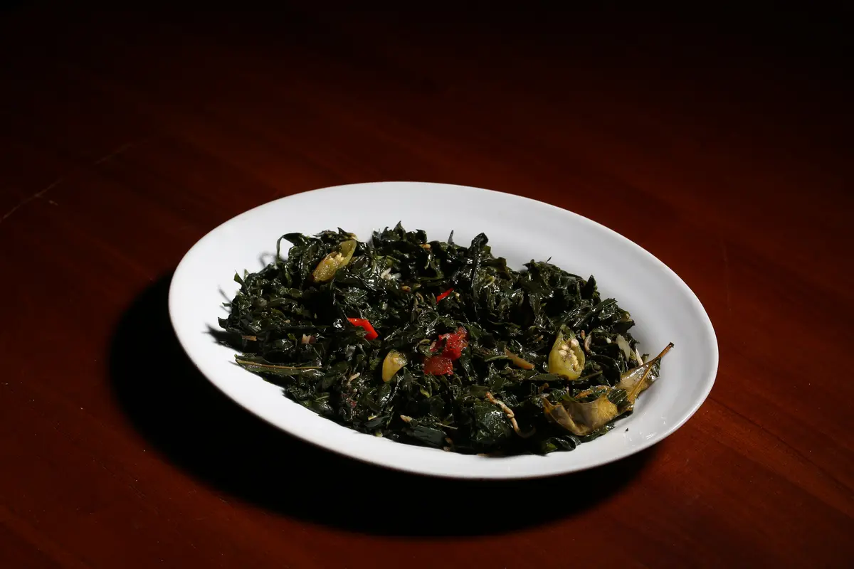 tumis daun pepaya