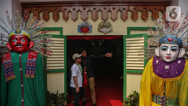 Semarak Nuansa Khas Betawi Meriahkan Suasana KPU Provinsi Jakarta