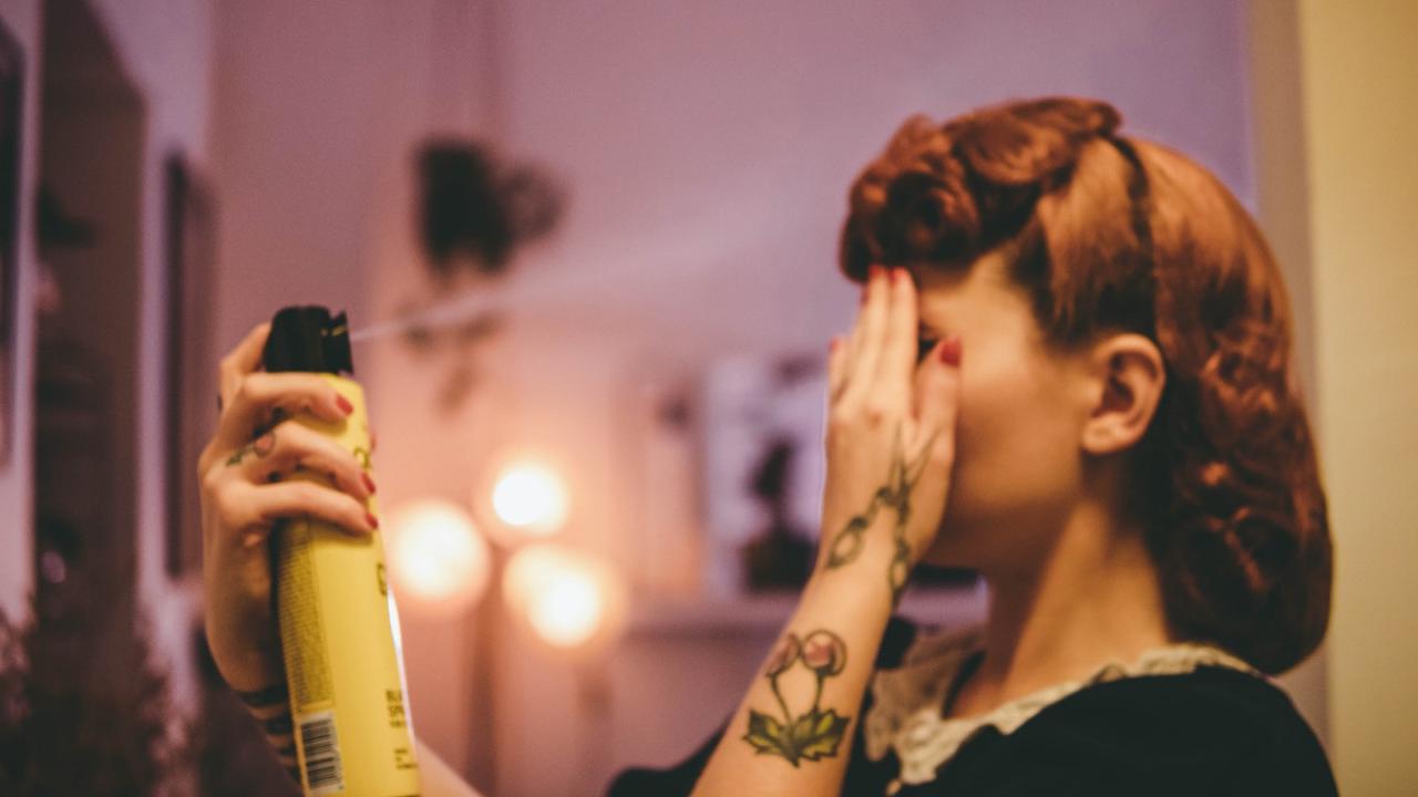 Ilustrasi hairspray