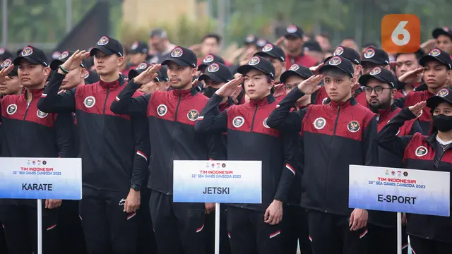 Foto: Menpora Dito Ariotedjo Kukuhkan Kontingen Indonesia untuk SEA Games 2023, Siap Berjaya di Perhelatan Akbar Olahraga Asia Tenggara