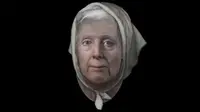 Itu merupakan wajah seorang wanita yang dituduh penyihir pada 300 tahun yang lalu.