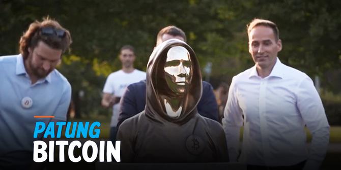 VIDEO: Patung Pendiri Bitcoin Diresmikan di Ibukota Hungaria