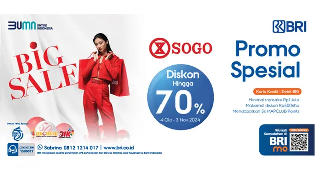 Promo Spesial SOGO