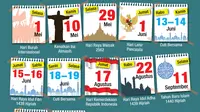 Infografis Hari Libur Nasional dan Cuti Bersama 2018 (Liputan6.com/Abdillah)