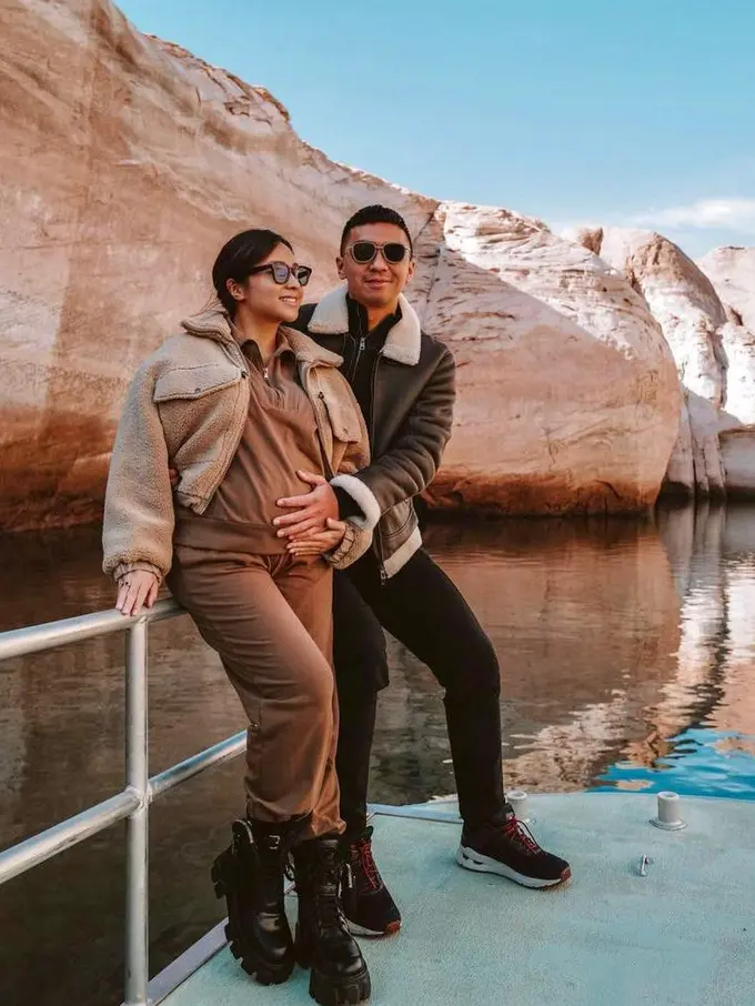 11 Gaya OOTD Bumil Nikita Willy yang Kini Menetap di Amerika, Selalu Kece Pamer Baby Bump