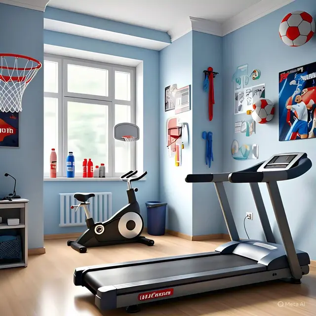 9 Inspirasi Warna Ruang Gym di Rumah
