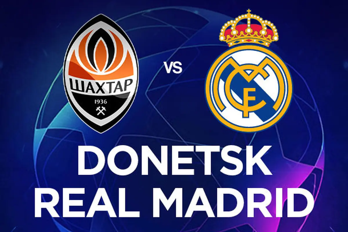 Liga Champions - Shakhtar Donetsk Vs Real Madrid