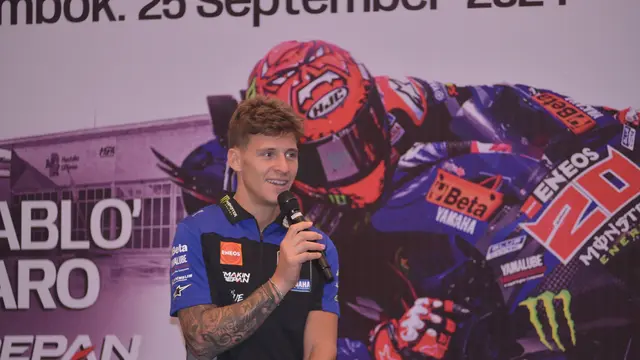 Meet and greet dengan Fabio Quartararo sebelum MotoGP 2024