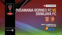 live streaming Pusamania Borneo FC VS Sriwijaya FC (Liputan6.com / Angga Priandika)