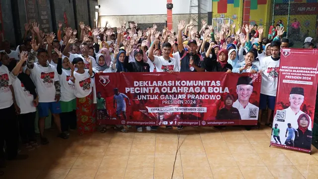 Deklarasi dukungan untuk Ganjar Pranowo (Istimewa)