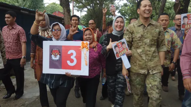 Paslon Incumbent Pilkada Palembang Raih Nomor Urut Pertama