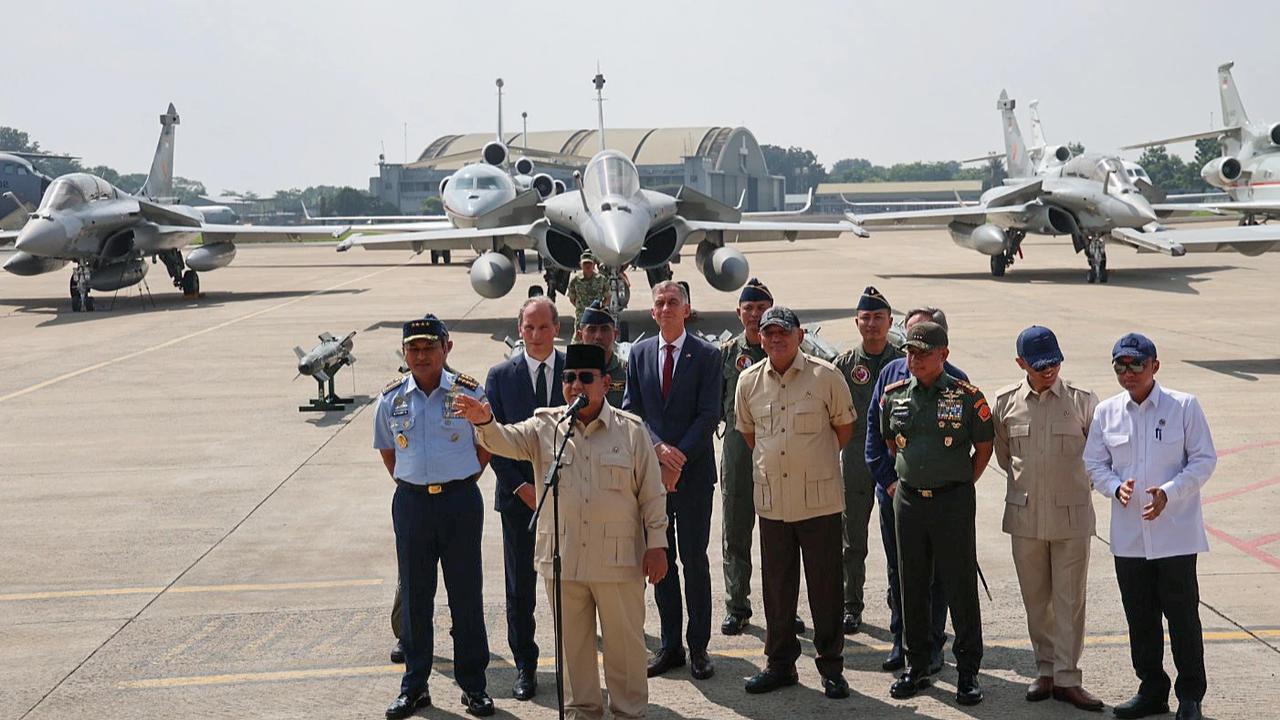 FOTO: Prabowo Serahkan Rafale dan Rudal Meteor untuk Perkuat Pertahanan Udara