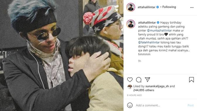 Atta Halilintar (Foto: Instagram/@attahalilintar)