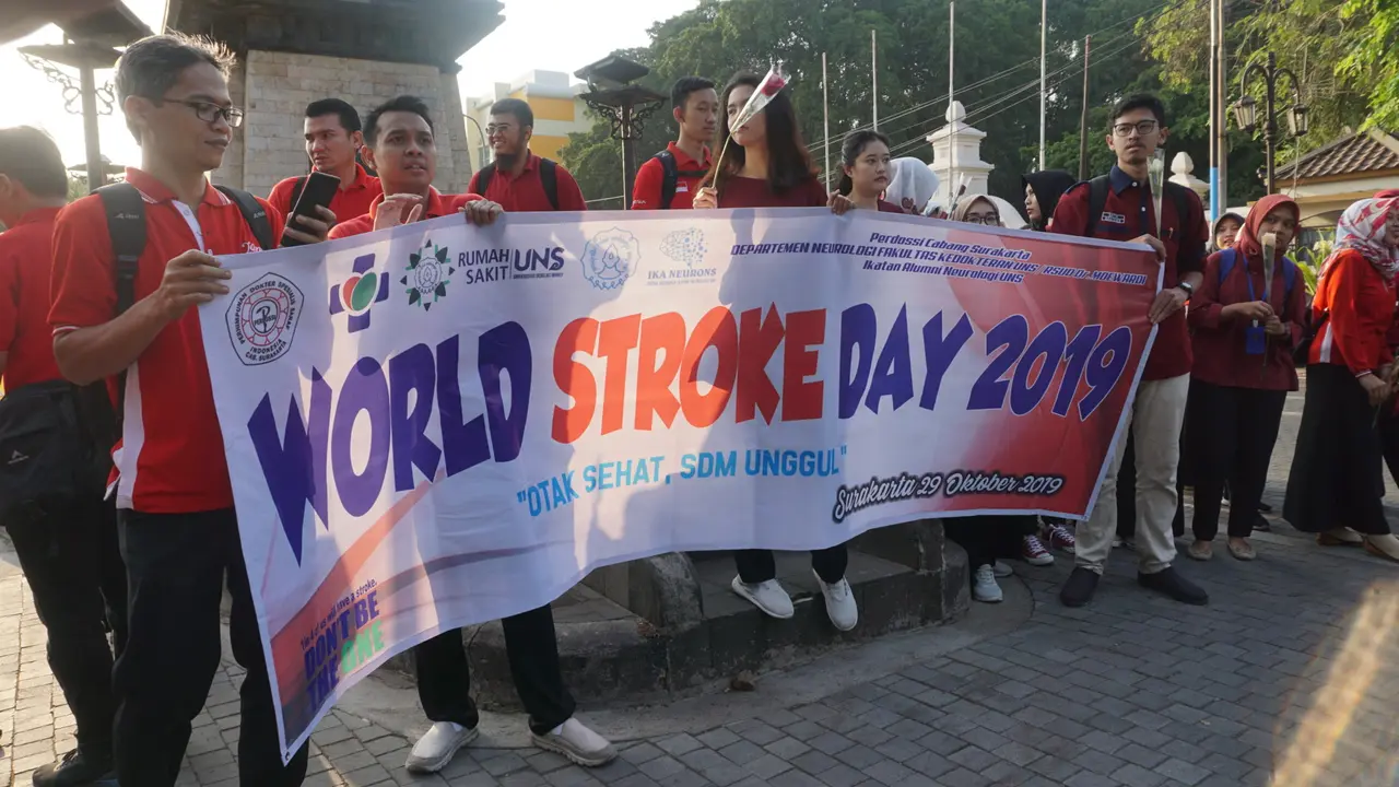 Peringatan Hari Strok Sedunia di Solo
