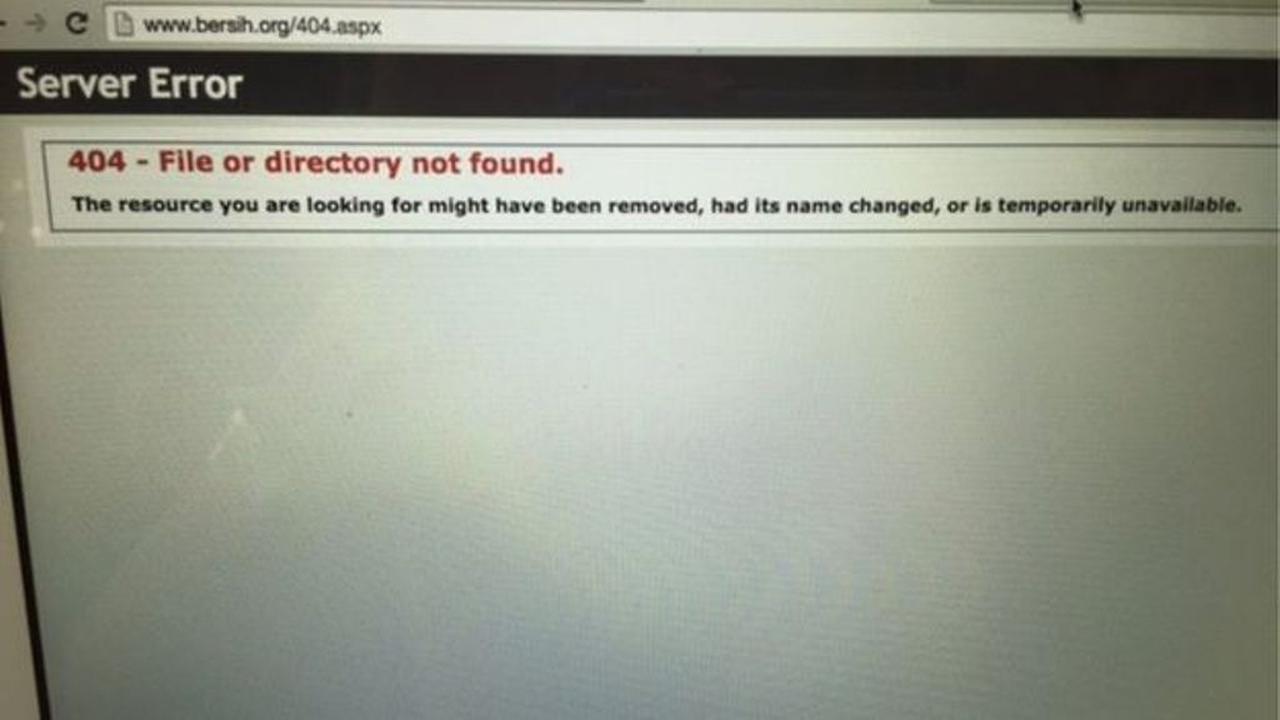 Malaysia Blokir Situs Pendukung Demo Anti-Pemerintah