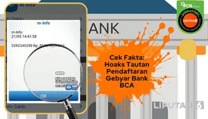 Cek fakta tautan pendaftaran gebyar BCA 2025