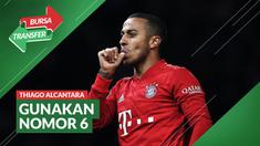 Berita Video Bursa Transfer: Thiago Alcantara Pakai Nomor 6 di Liverpool
